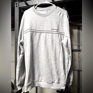 Calvin Klein Gray Sweatshirt